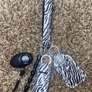 Zebra keychain